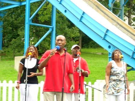 Babette Thornton, Mory, Marcus Smith and Sharon Nunn